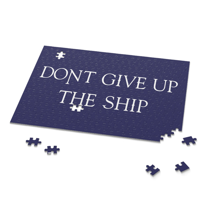 Don't Give Up The Ship Flag Puzzle (120, 252, 500-Piece)