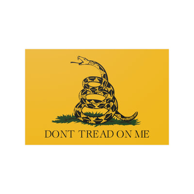Gadsden Flag Poster "Don't Tread On Me"