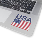 Blue USA Flag Sticker