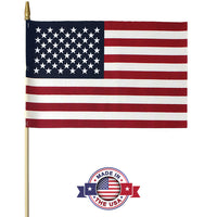 American Stick Flags 8x12" | Small Handheld US Flags