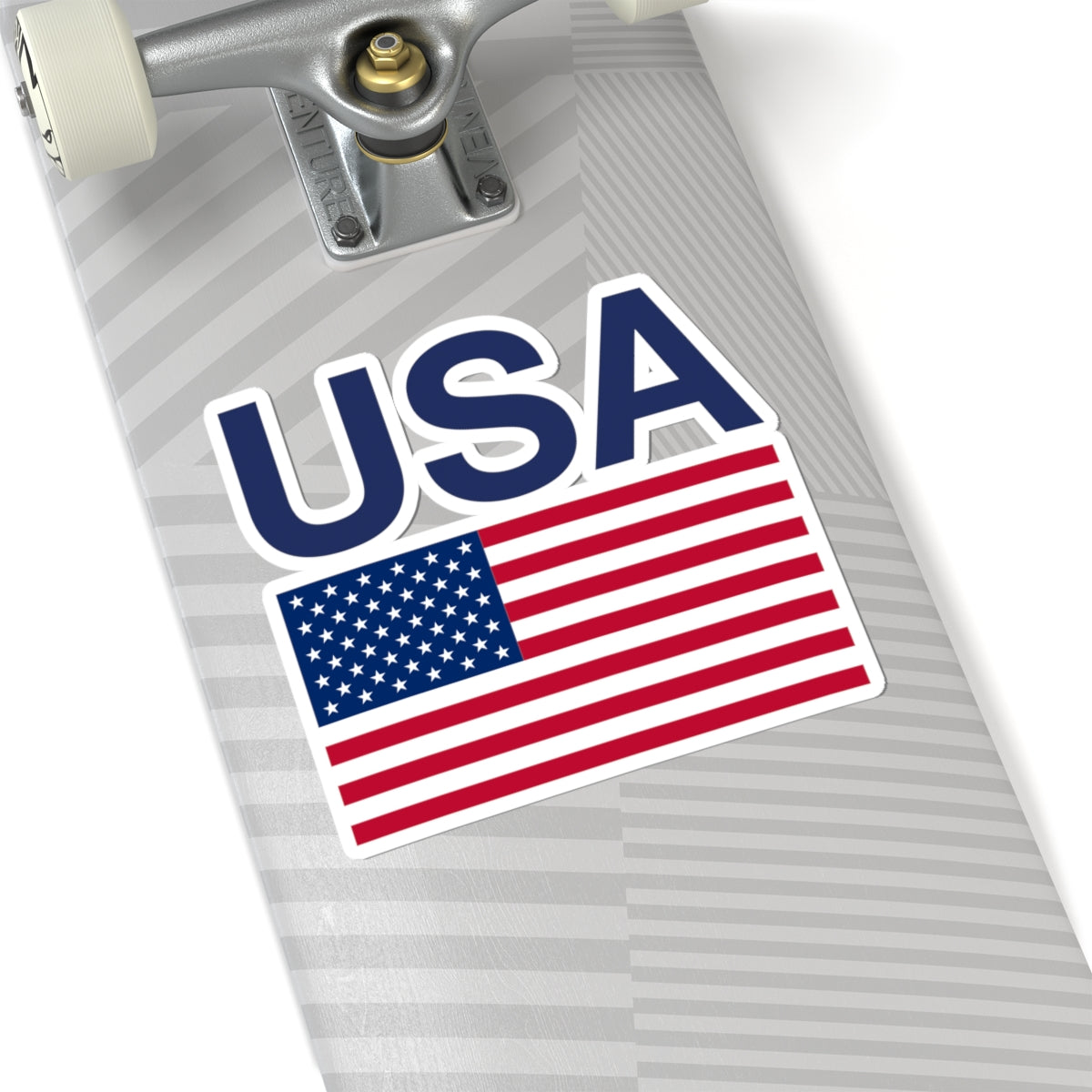 Blue USA Flag Sticker