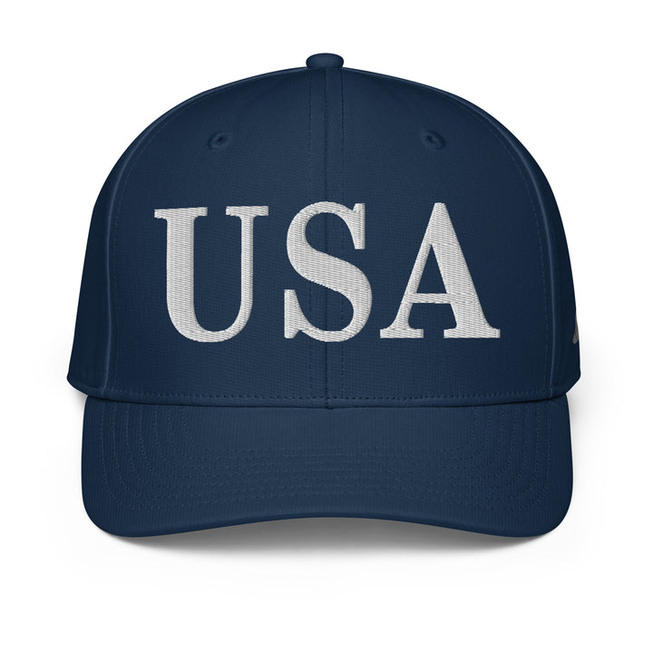 Unisex Adidas Performance Baseball Cap - Embroidered USA Text