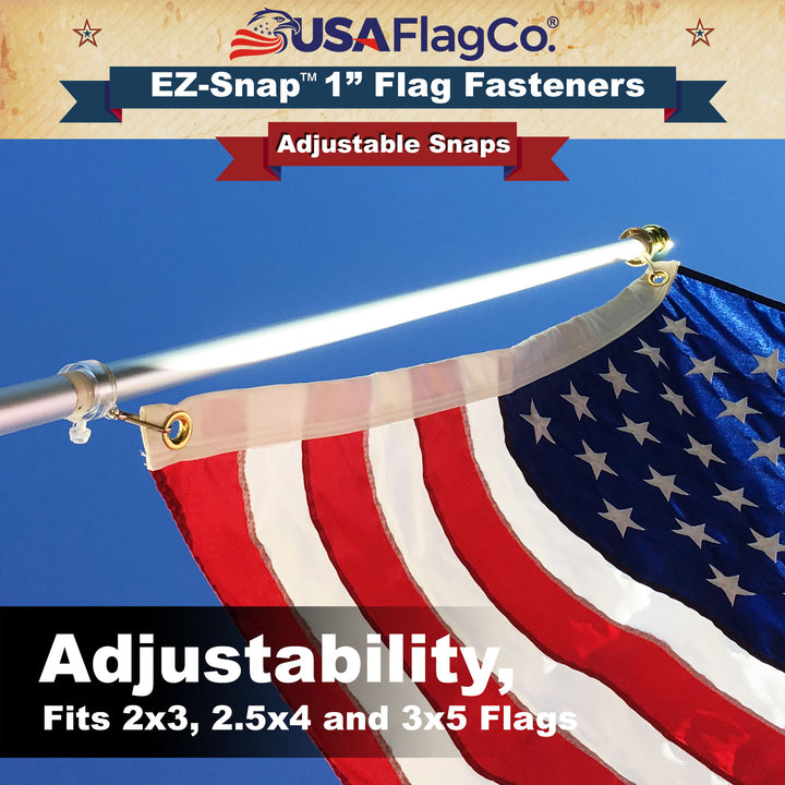 Flag Fasteners for Flagpoles