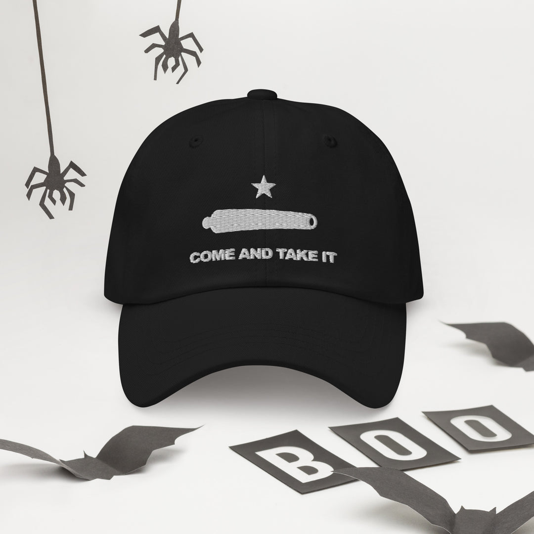 Dad Hat - Come And Take It (White Embroidered)