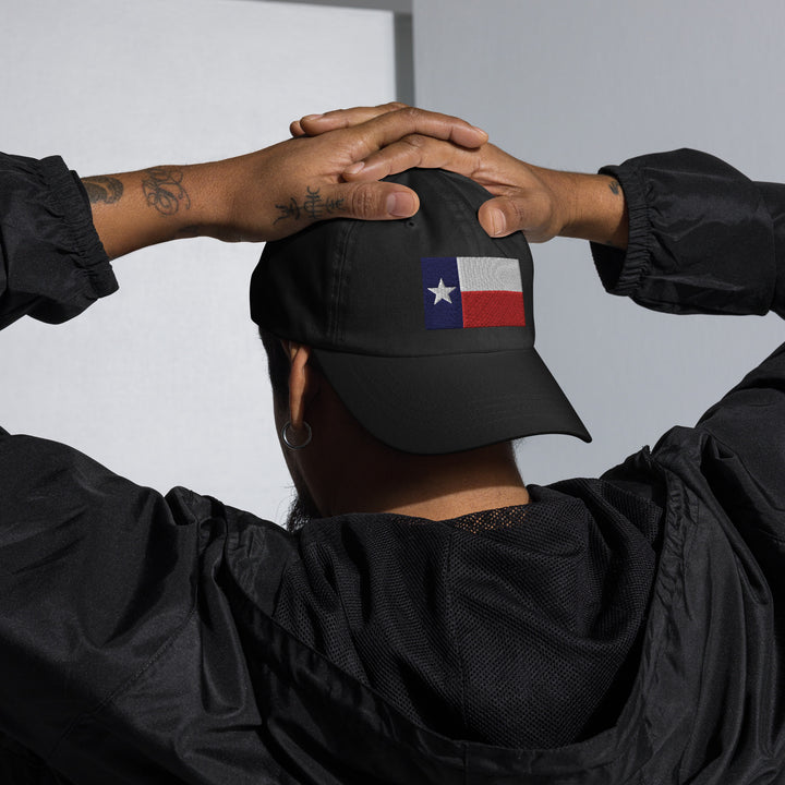 Dad Hat - Texas State Flag (Embroidered Flag)