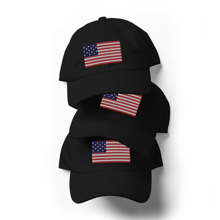 Dad Hat - Star Spangled Banner Flag (Embroidered Flag)