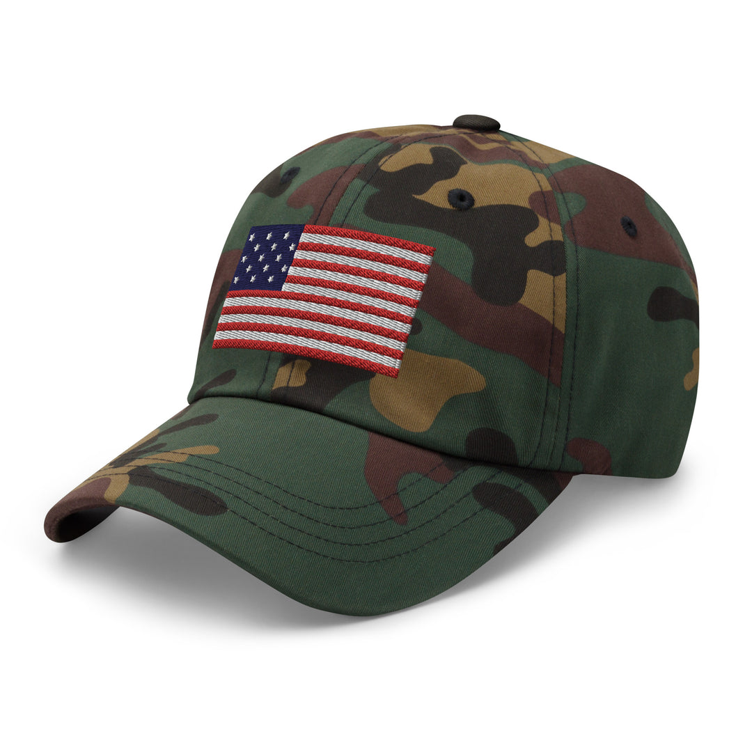 Dad Hat - Star Spangled Banner Flag (Embroidered Flag)