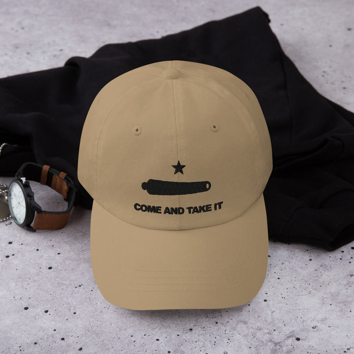 Dad Hat - Come And Take It (Black Embroidered)