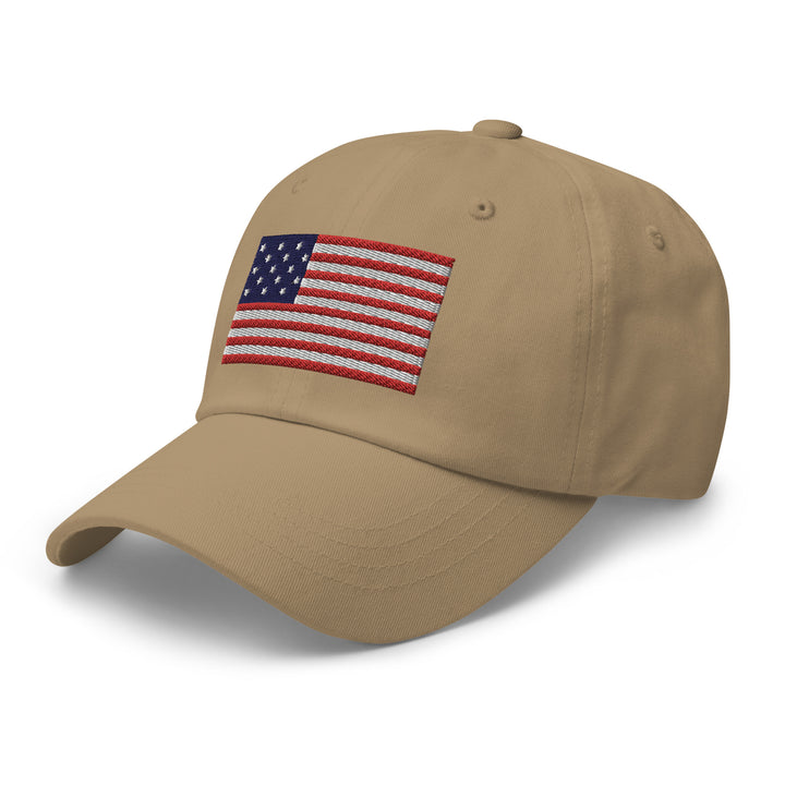 Dad Hat - Star Spangled Banner Flag (Embroidered Flag)