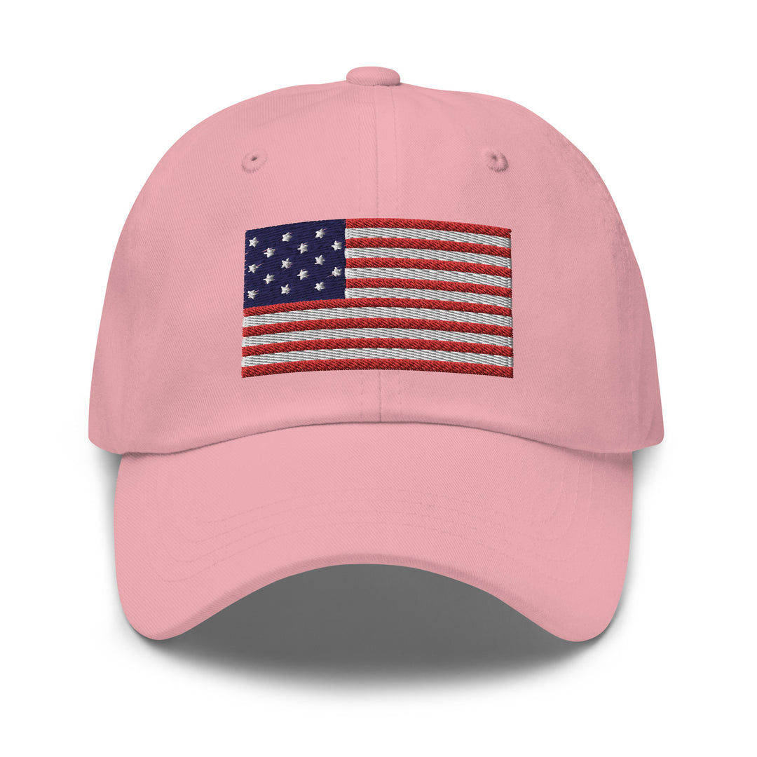 Dad Hat - Star Spangled Banner Flag (Embroidered Flag)