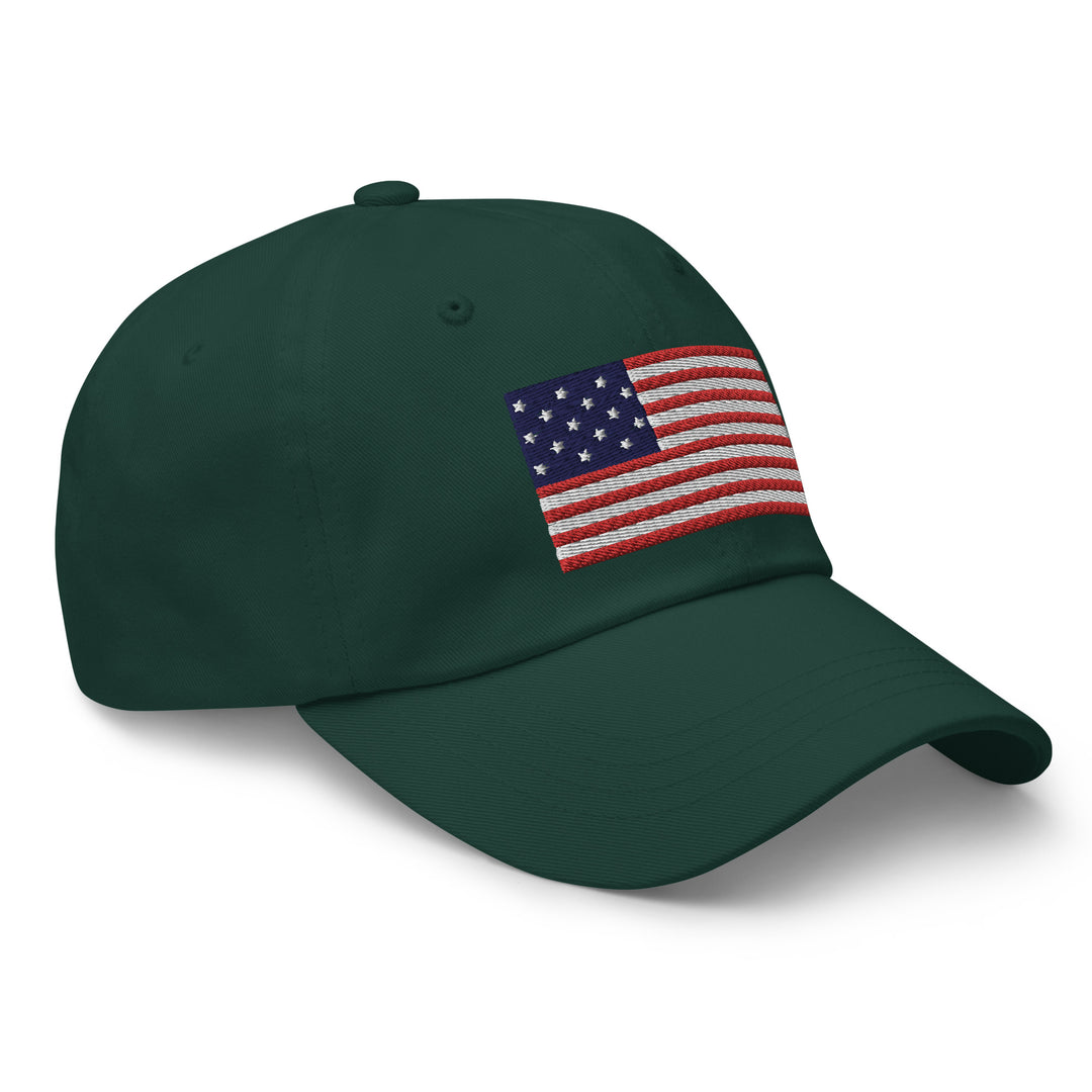 Dad Hat - Star Spangled Banner Flag (Embroidered Flag)