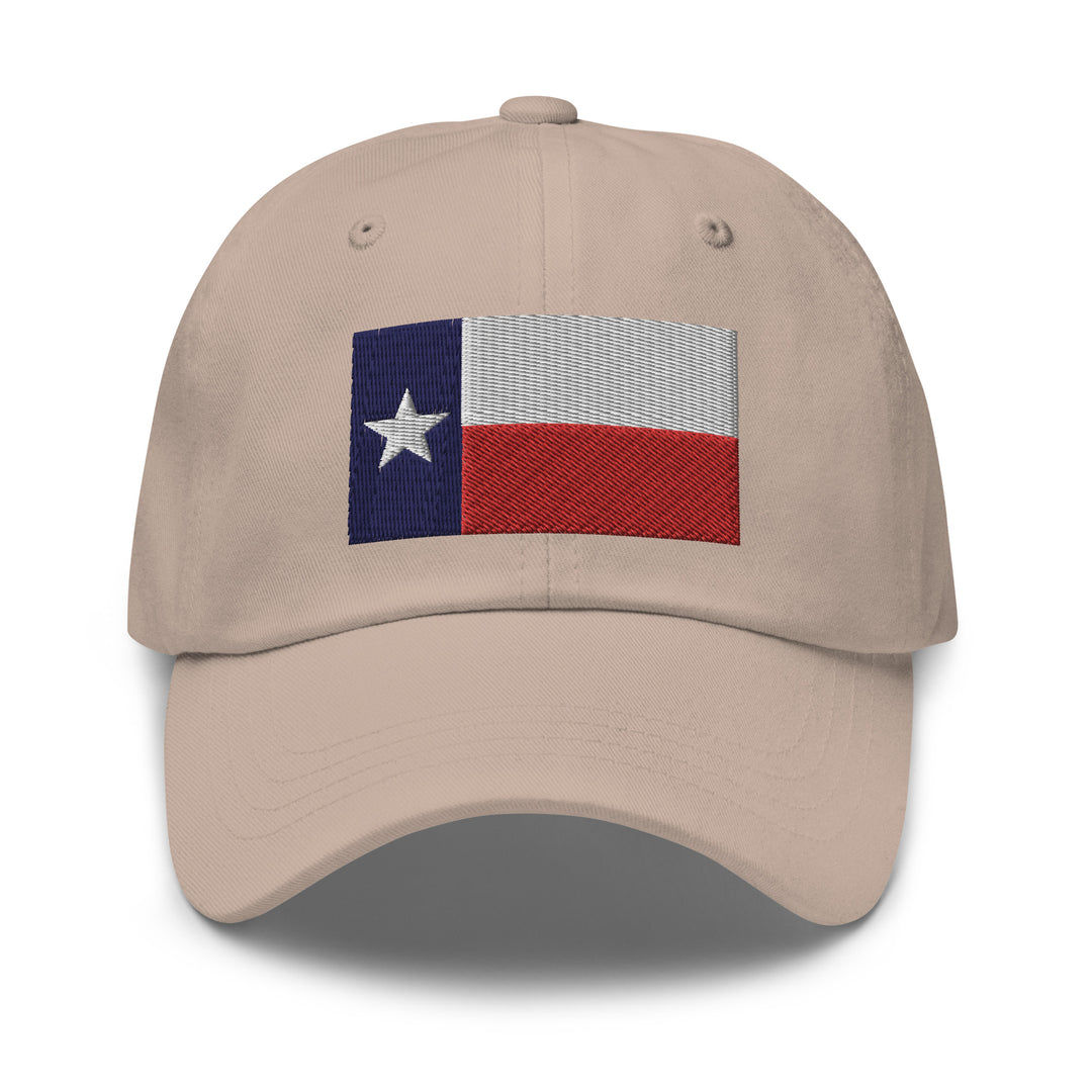 Dad Hat - Texas State Flag (Embroidered Flag)