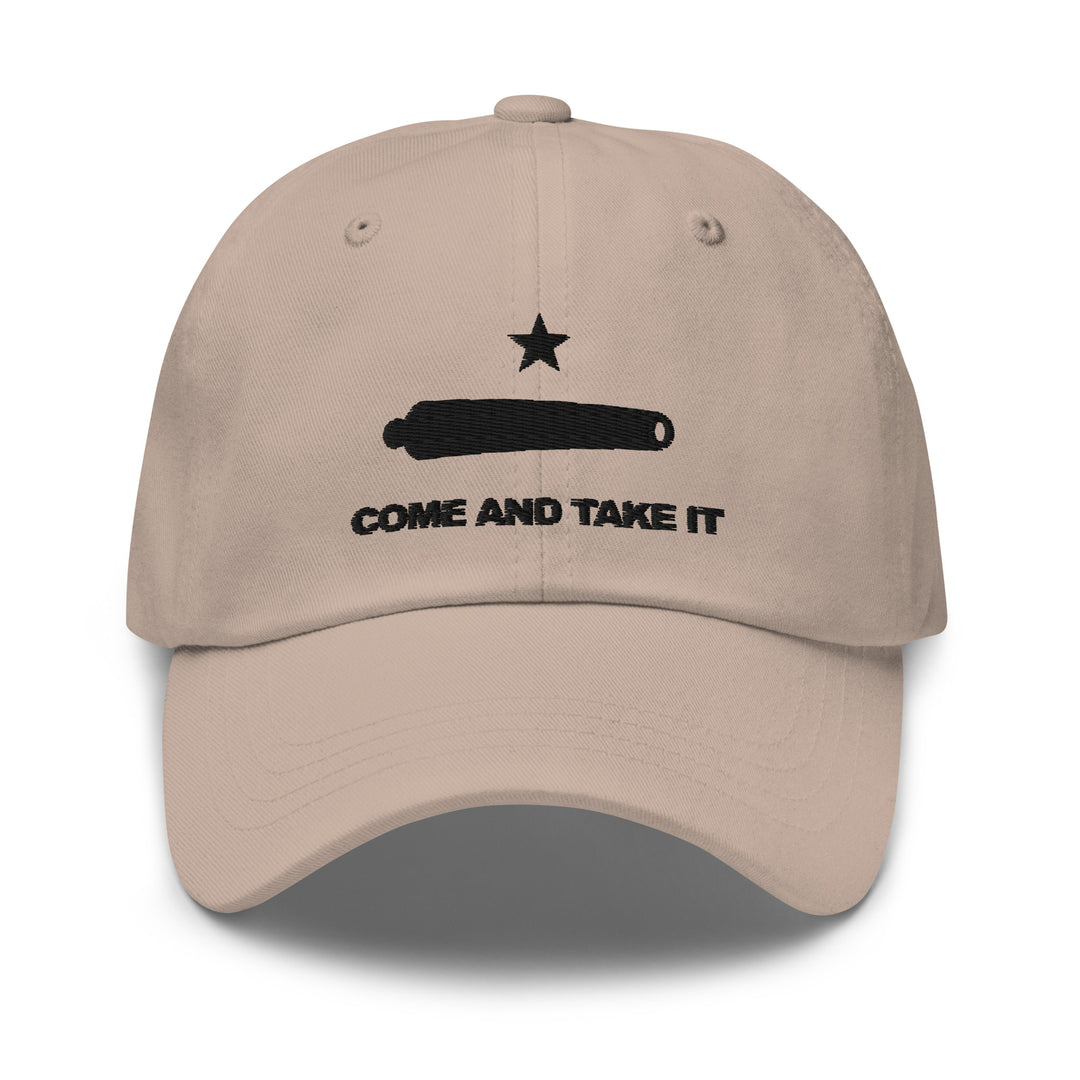 Dad Hat - Come And Take It (Black Embroidered)