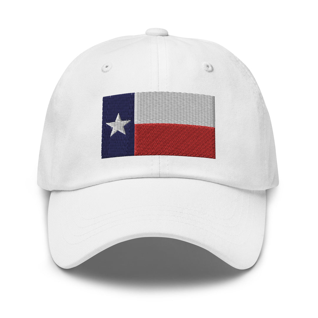 Dad Hat - Texas State Flag (Embroidered Flag)