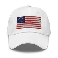 Dad Hat - Betsy Ross Flag (Embroidered Flag)