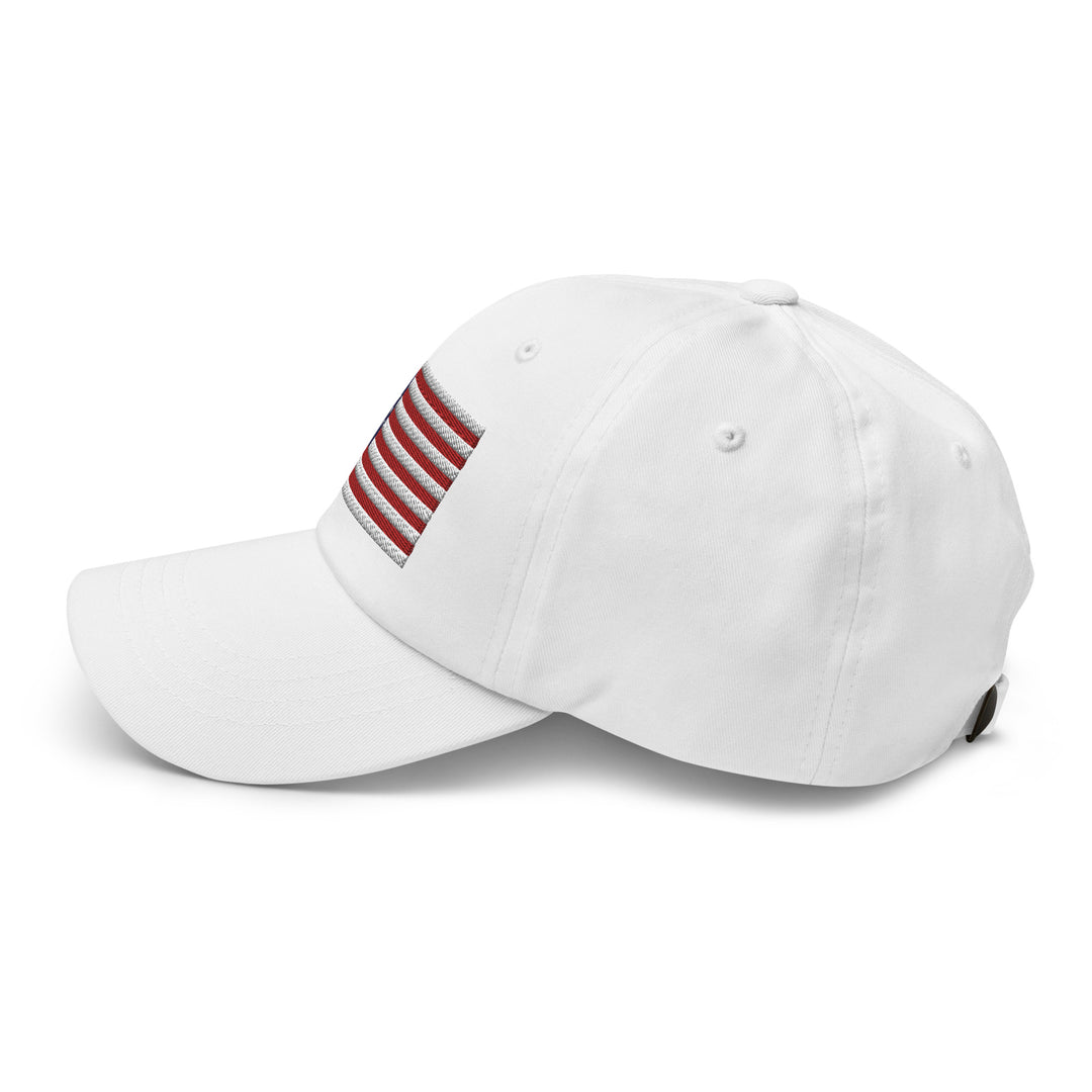 Dad Hat - Bennington Flag "1776" (Embroidered Flag)