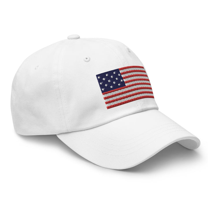 Dad Hat - Star Spangled Banner Flag (Embroidered Flag)