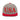 Snapback Hat - Red Embroidered USA Text