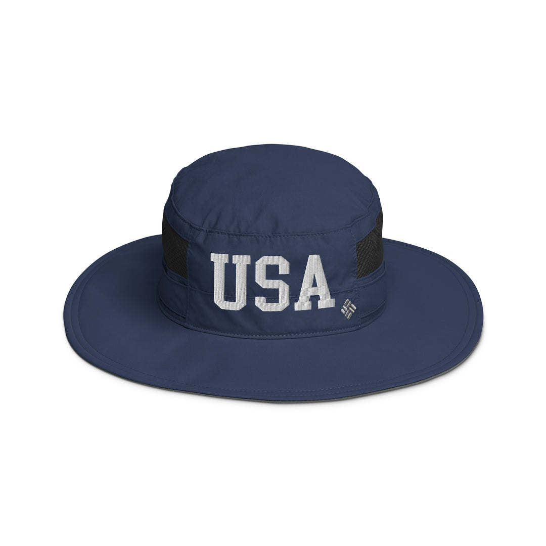 USA Columbia Booney Hat (Embroidered) Collegiate Navy