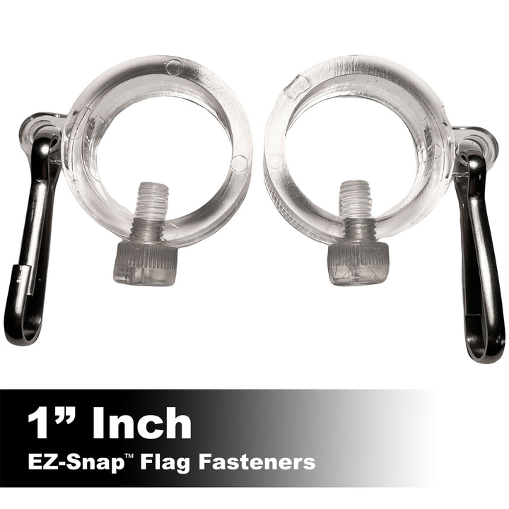 Unleash the Power of EZ-Snap™ Flag Fasteners