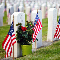 Grave Stick Flags - Made in USA