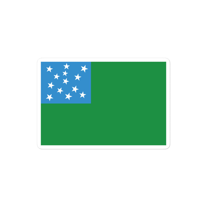 Green Mountain Boys Flag Sticker: A Symbol of American History