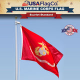 USMC flag for sale, shop now for authentic Marine Corps flags.