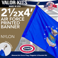 VALOR Flag for Air Force Flag Home Display