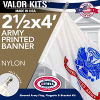 VALOR Sleeved Army Flag