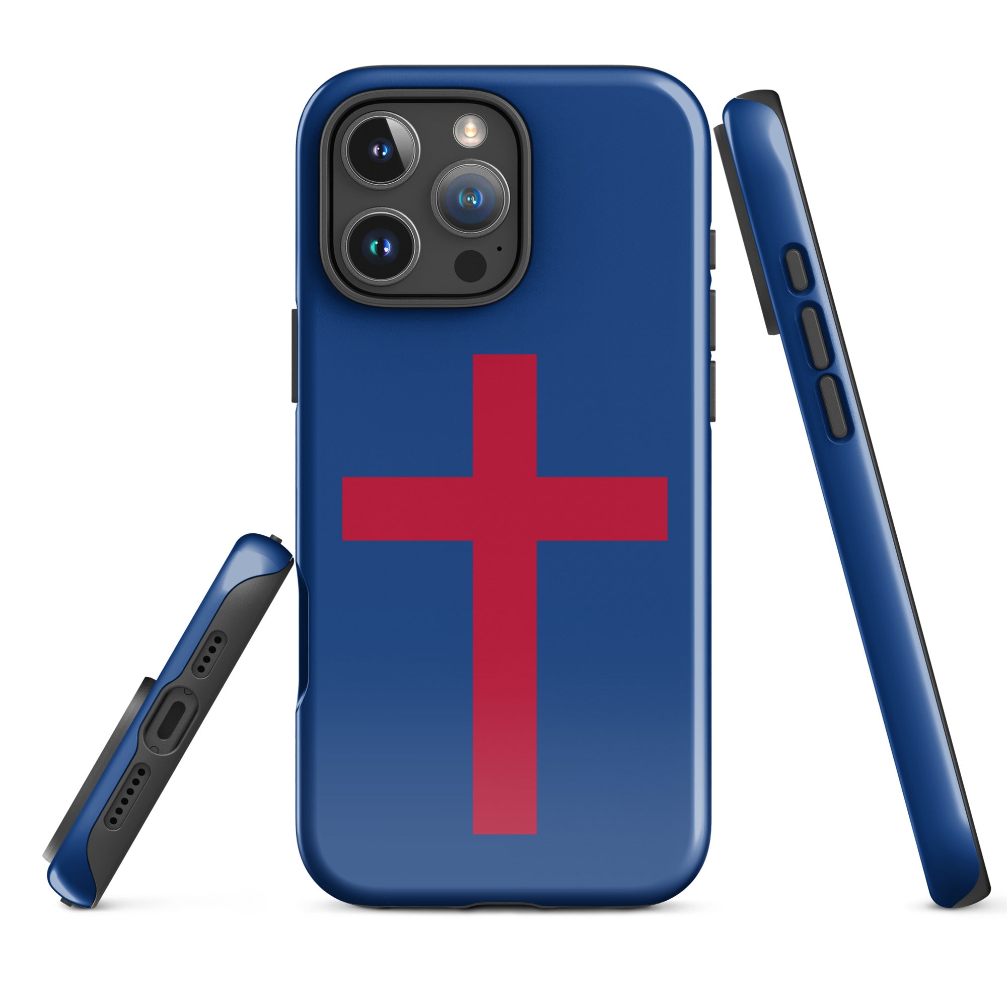 Red Christian Cross Tough Case for iPhone® – USA Flag Co.