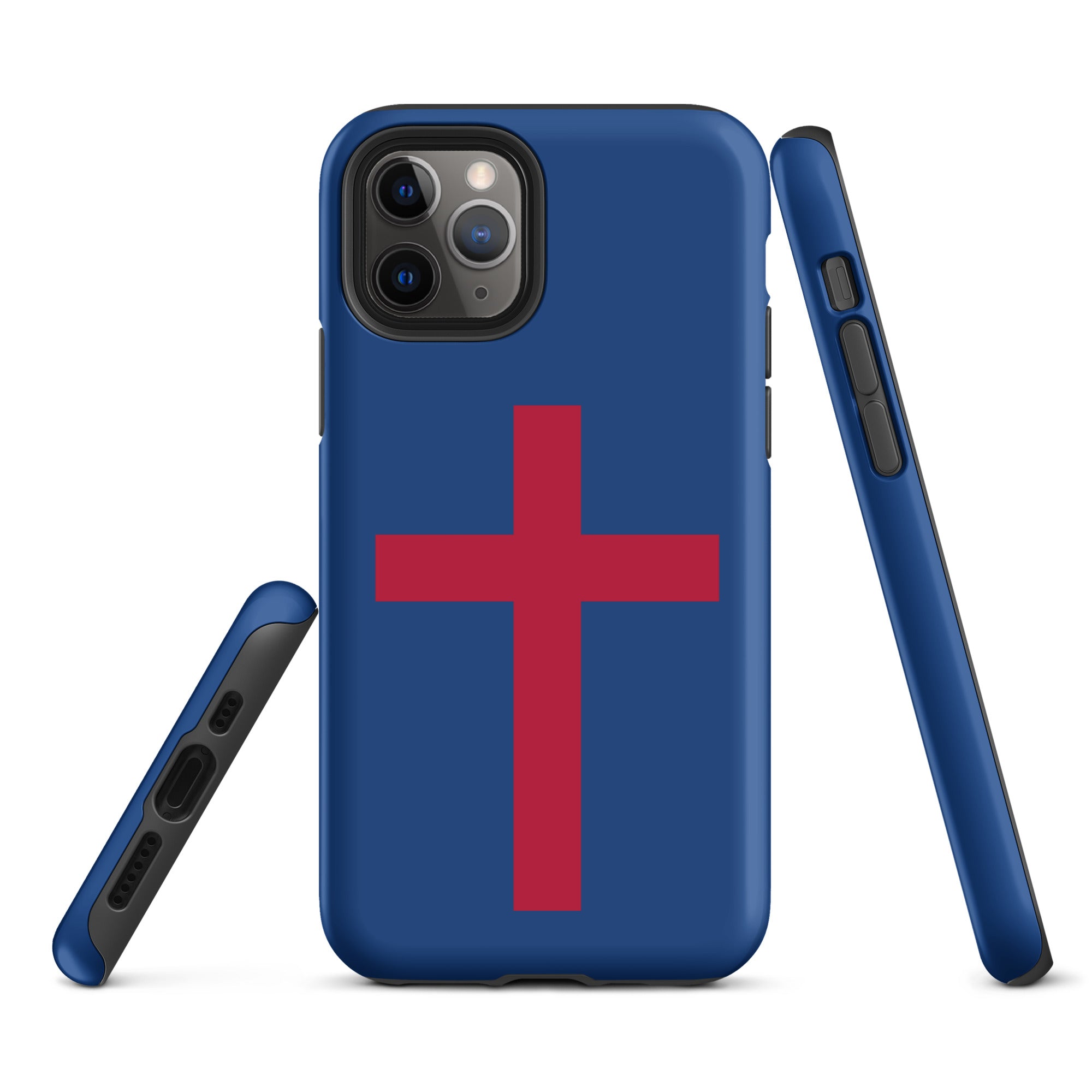 Red Christian Cross Tough Case for iPhone - Glossy / iPhone 11 Pro Red Christian Cross Tough Case for iPhone - Glossy / iPhone 11 Pro