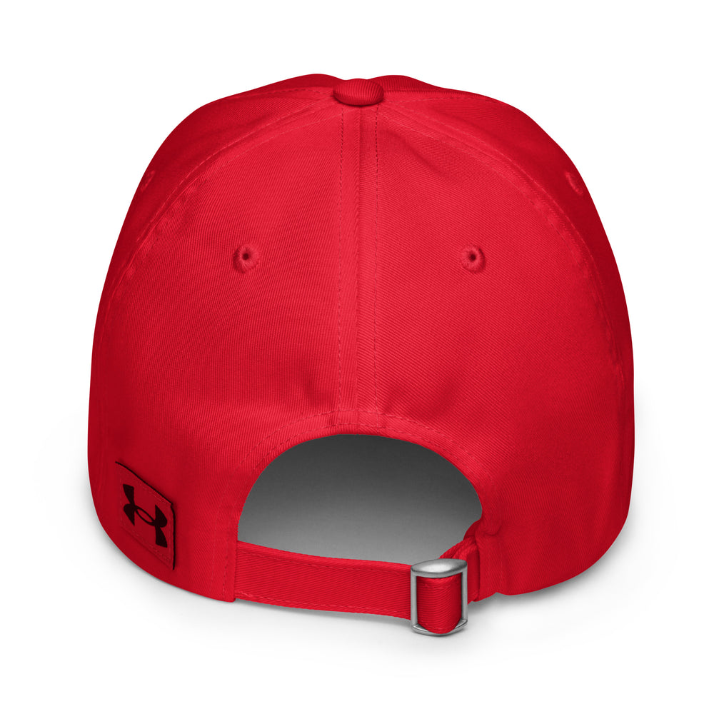 Under Armour® Dad Hat | White Embroidered USA