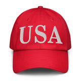 Under Armour® Dad Hat | White Embroidered USA