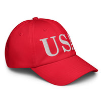 Under Armour® Dad Hat | White Embroidered USA