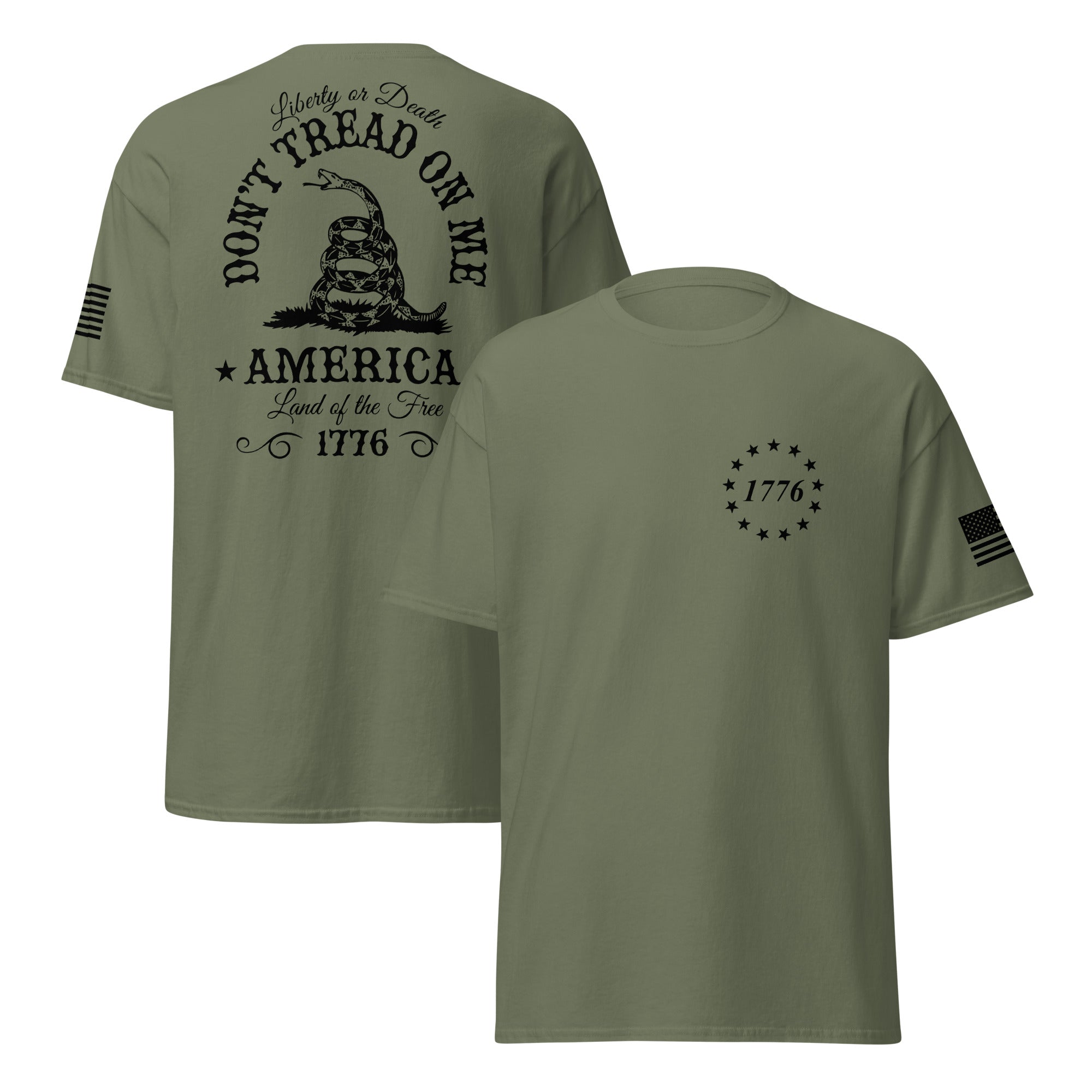 Liberty or Death T-Shirt | Unisex Classic Tees | Gildan 5000 – USA