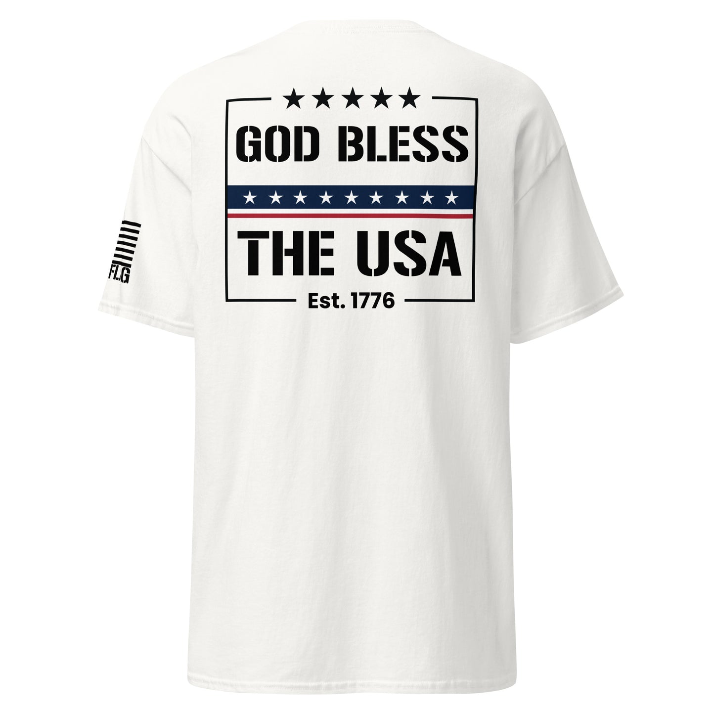 God Bless The USA T-Shirts | Unisex Classic Tees | Gildan 5000