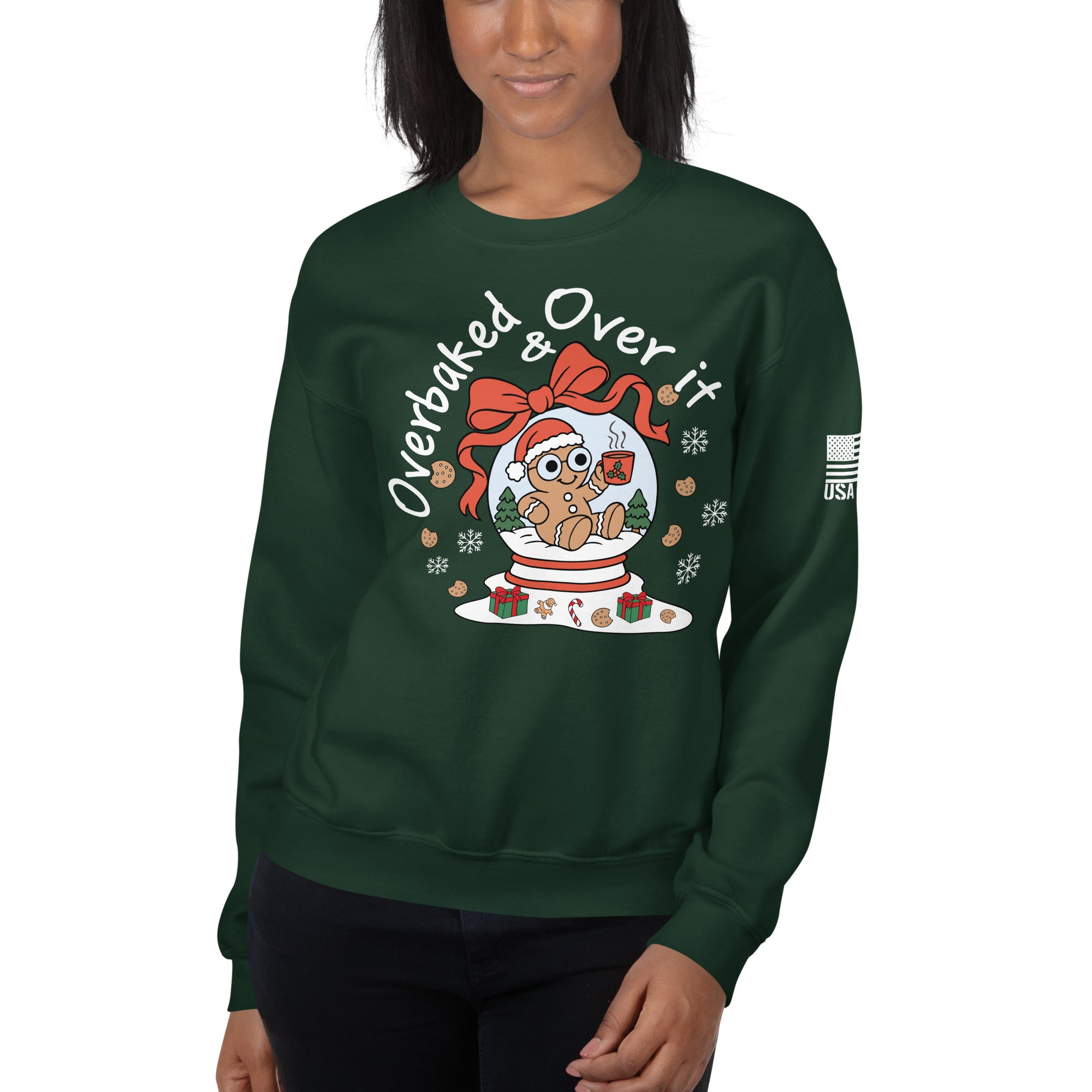 Overbaked & Over It Christmas | Unisex | DTF Printing