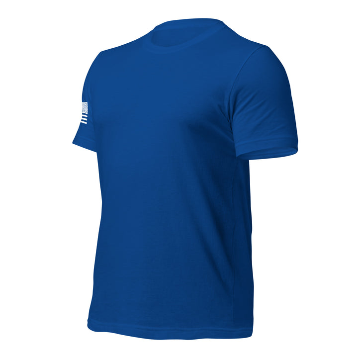 POW-MIA T-Shirt Back-Side Logo (Made in the USA)