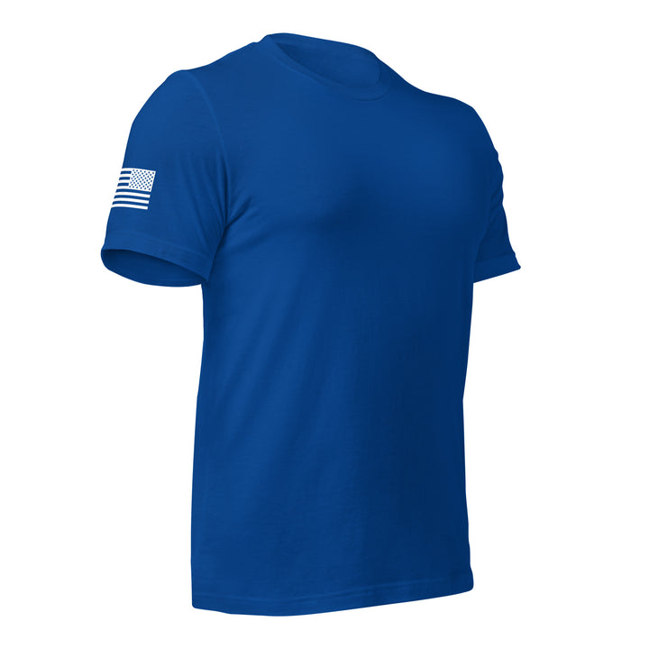 POW-MIA T-Shirt Back-Side Logo (Made in the USA)