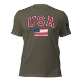USA Flag T-Shirt | Unisex Shirt | DTG Printing