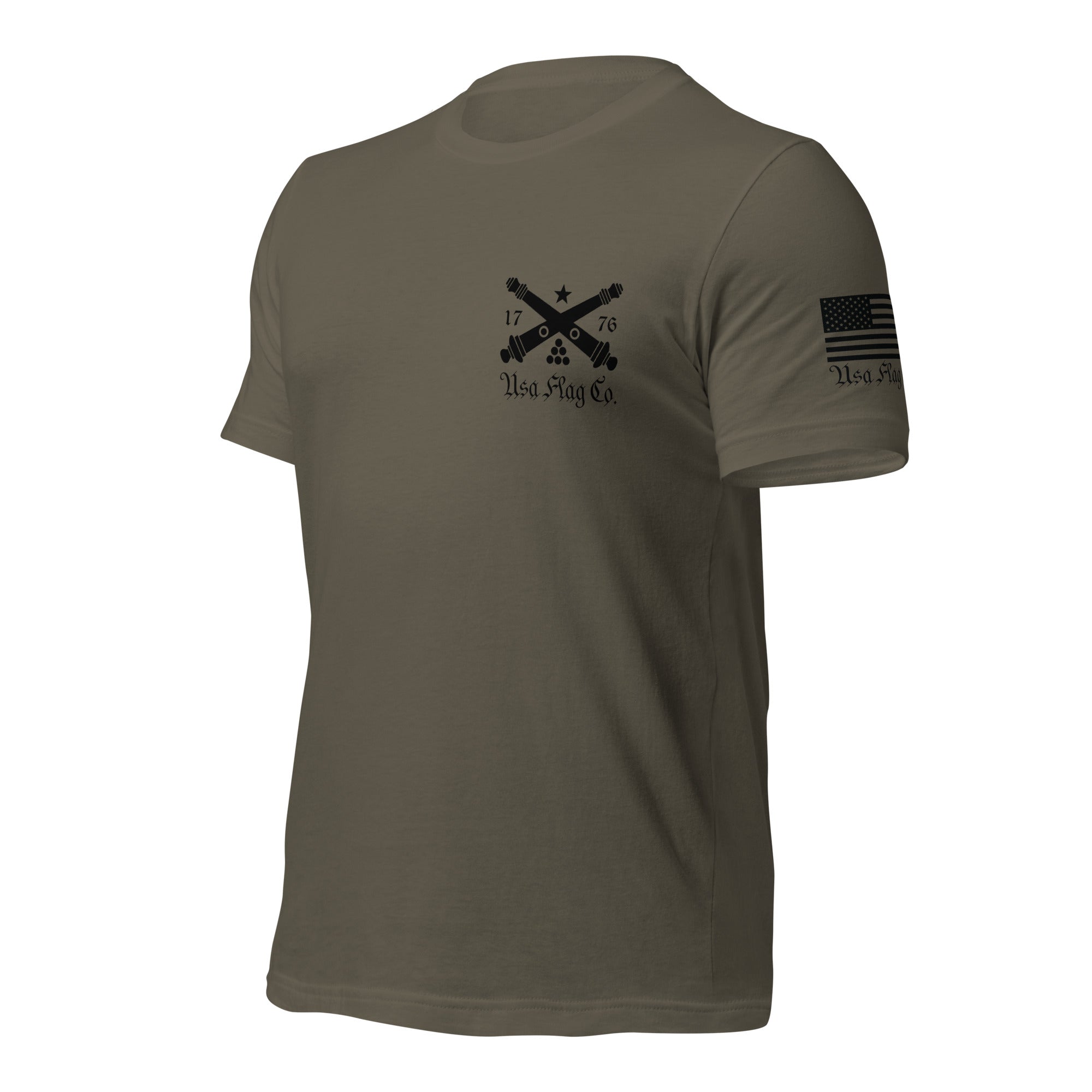 George Washington Skull T-Shirt | Defiance 1776 DTG Print – USA