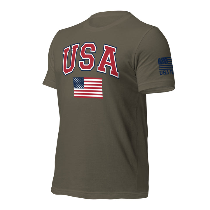 USA Flag T-Shirt | Unisex Shirt | DTF Printing