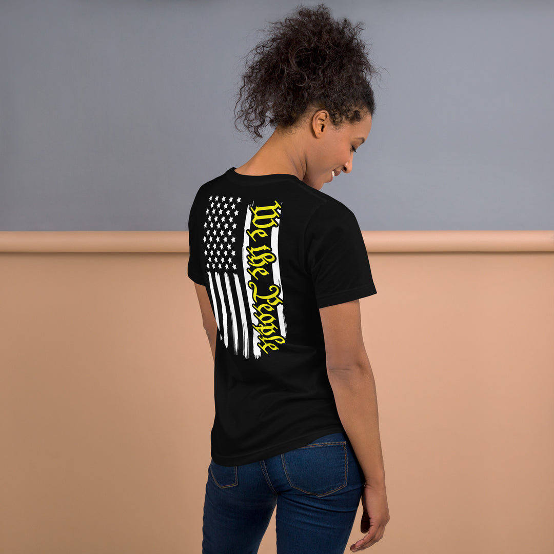 We The People American Flag T-Shirt | Unisex Tee | DTF Printing Design