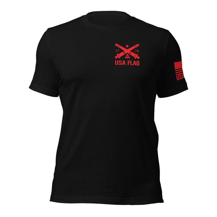Red Deer Punisher Skull T-Shirt | Unisex T-Shirts | DTF Printing