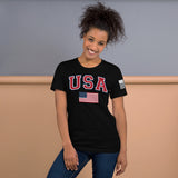 USA Flag T-Shirt | Unisex Shirts | DTF Printing