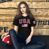 USA Flag T-Shirt | Unisex Shirts | DTF Printing