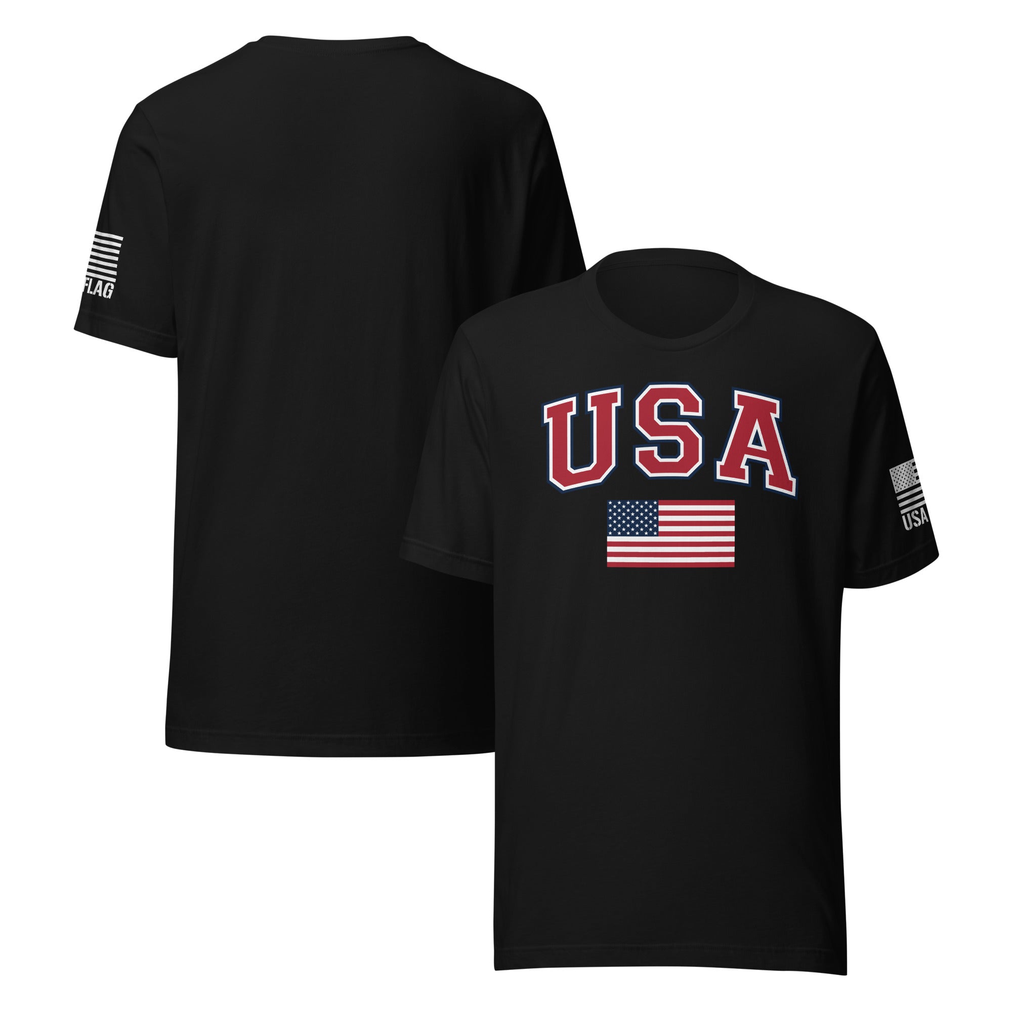 USA Flag T-Shirt | Unisex Shirts | DTF Printing