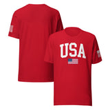 USA Flag T-Shirt Mens & Ladies Unisex Tee | DTF Printing