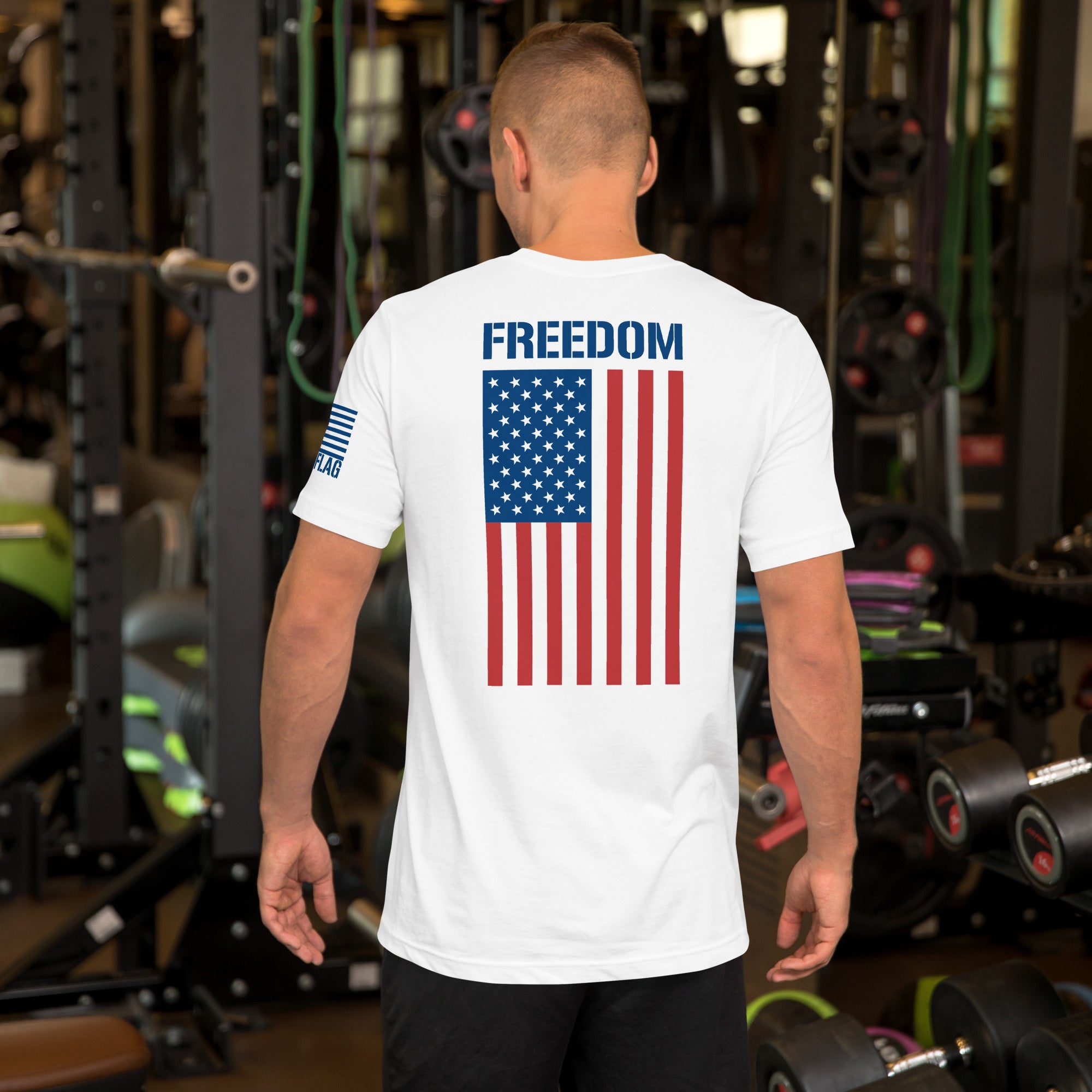 50-Star American Flag T-Shirt | Durable & Vibrant | DTF Printing