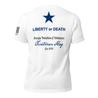 Troutman Flag "Liberty or Death" Flag T-Shirt | DTG Print